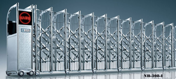NB-308-I不銹鋼伸縮門
