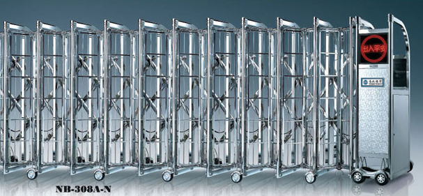 NB-308A-N不銹鋼伸縮門