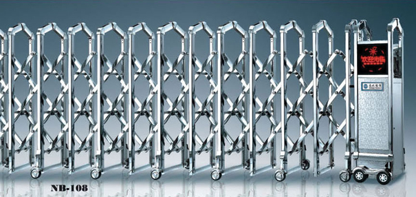 NB-108不銹鋼伸縮門