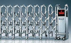 NB-108不銹鋼伸縮門