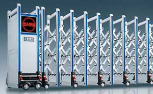 鋁合金伸縮門 - 南北德信簡美-P鋁合金伸縮門