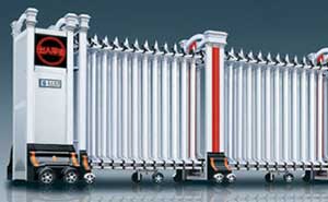 鋁合金伸縮門(mén) - 南北德信炫麗-H鋁合金伸縮門(mén)