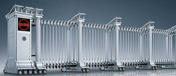 雄風Ｌ鋁合金伸縮門