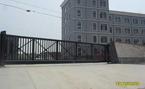 遼寧省錦州市萬力叉車有限公司智能無軌懸浮門工程案例