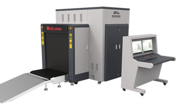 ZKX100100D-雙源雙視角通道式X光安檢機