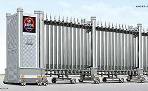 不銹鋼伸縮門 - A380系列-002不銹鋼伸縮門