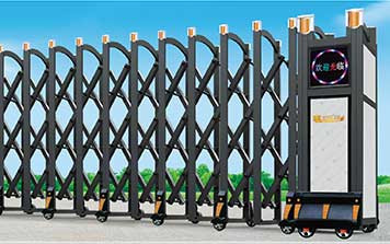 鋁合金電動伸縮門