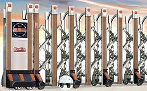 不銹鋼伸縮門(mén) - FGL-A213不銹鋼伸縮門(mén)