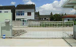 泵站管理所平移門電機案例