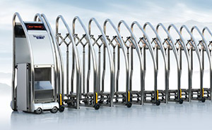 不銹鋼伸縮門(mén) - 電動(dòng)門(mén)曲美系列SQMGS不銹鋼伸縮門(mén)