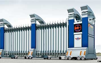 精鋼門(mén)G608A電動(dòng)伸縮門(mén)