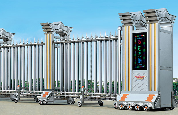 門王D-SSCL-J1302不銹鋼伸縮門