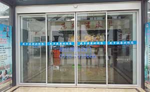 菏澤花鄉(xiāng)生態(tài)園自動感應(yīng)門案例