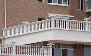 北京首開(kāi)萬(wàn)科臺(tái)湖新城護(hù)欄案例