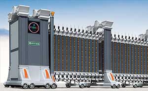 鋁合金伸縮門 - 鷹騰909-C鋁合金伸縮門