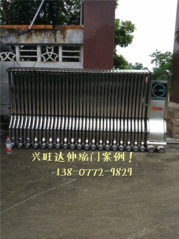 興旺達(dá)伸縮門案例 - 中出網(wǎng)-智能出入口與停車充電門戶