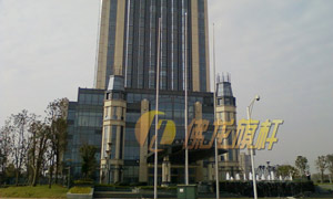 南昌格蘭云天國際酒店旗桿案例