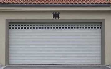 車庫(kù)鏤空鋁合金電動(dòng)卷簾門