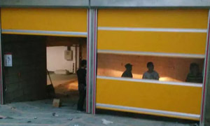 紅星美凱龍地下車庫(kù)快速門(mén)案例 - 中出網(wǎng)-智能出入口與停車充電門(mén)戶