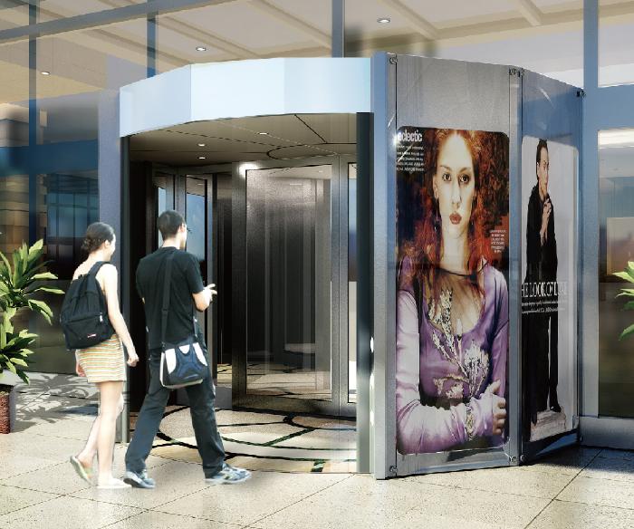 KAP100-廣告旋轉(zhuǎn)門