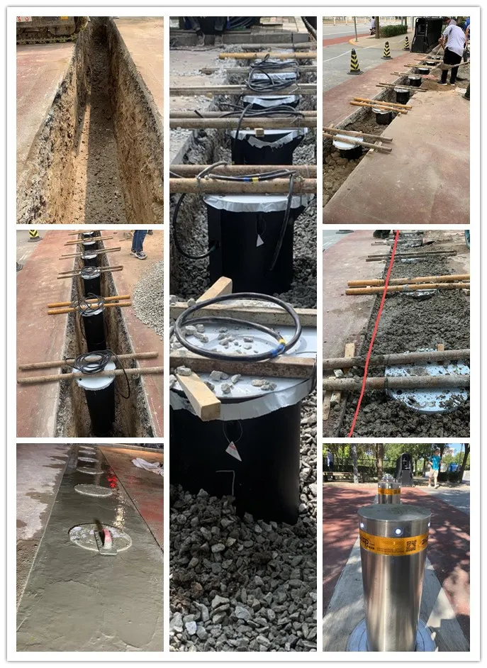 卓奧世鵬海淀第二實驗小學升降柱項目