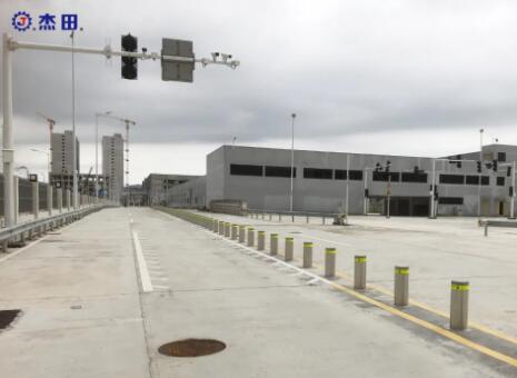 杰田防暴升降柱成防疫管控車輛出入最智能、最有效手段