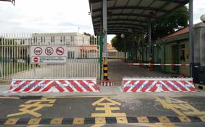 晉江機場路障機案例