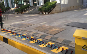 玉溪市消防支隊(duì)破胎器案例