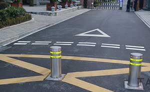 杭州南屏服務(wù)中心升降柱案例