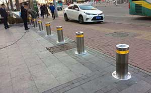 大連市甘井子區(qū)某機關單位項目升降柱案例 - 中出網(wǎng)-智能出入口與停車充電門戶