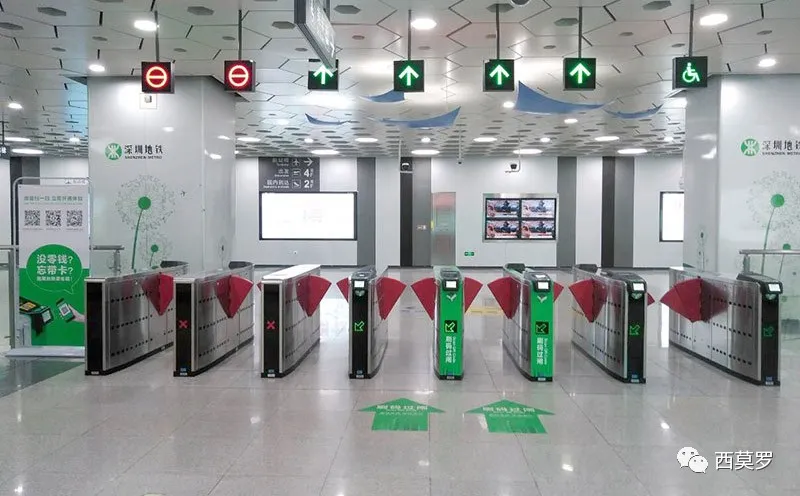 深圳地鐵-二維碼翼閘