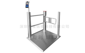 工地測溫人臉識別三輥閘