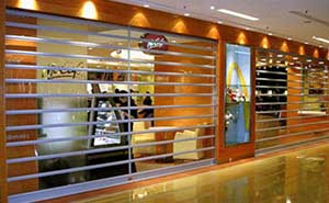 彩鋼板卷簾門 - 彩色卷閘門