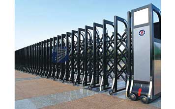 電動伸縮門 - 學校電動伸縮門