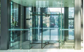 水晶旋轉(zhuǎn)門