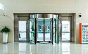 上海貝嶺大廈旋轉(zhuǎn)門(mén)案例 - 中出網(wǎng)-智能出入口與停車(chē)充電門(mén)戶(hù)