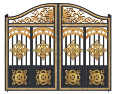 庭院門-阿福特 對(duì)開庭院門