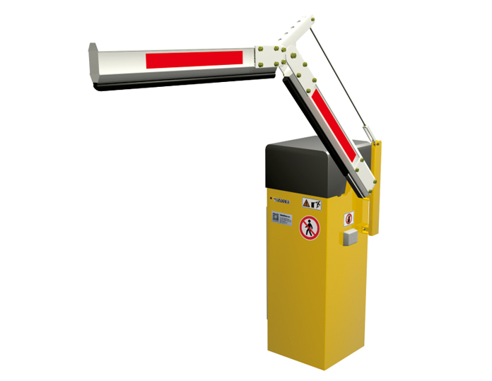 曲臂變頻道閘-D型