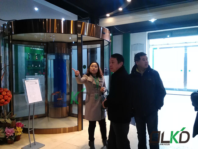 北京客戶來歐蘭凱盾考察