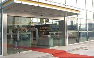 CK1000純玻璃自動平移門