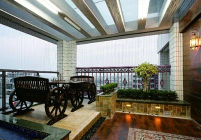 陽臺護欄-HYL908A系列陽臺效果圖合