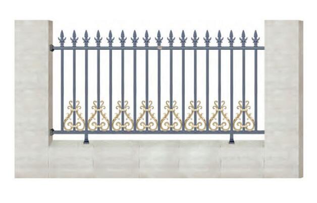 WL-18918護(hù)欄（深空灰+藝術(shù)金黃）