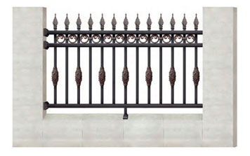 WL-19105護欄（名流銀咖+藝術淺紅）