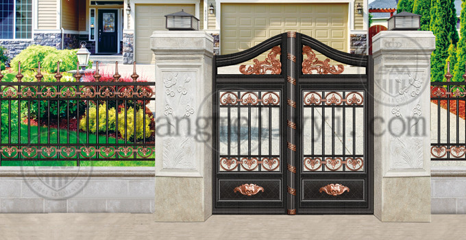 庭院別墅大門 - 豪華庭院大門