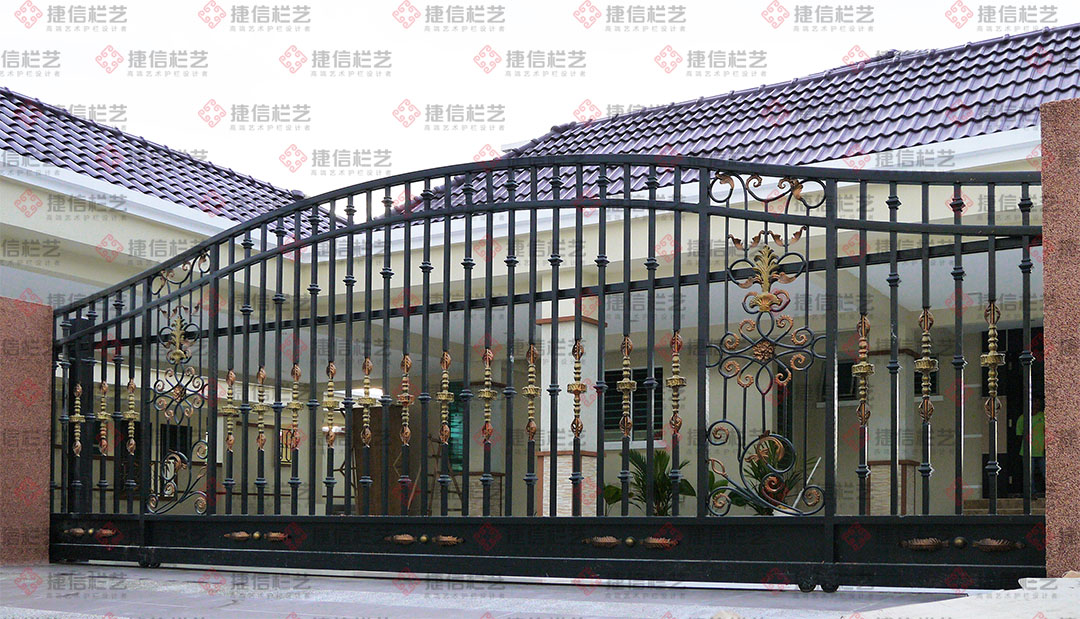 庭院別墅大門 - 鋅鋼別墅大門JX-T699