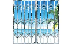 不銹鋼拉閘門 - 雙混合拉閘門2