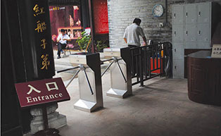 粵劇藝術(shù)博物館人行通道閘工程案例