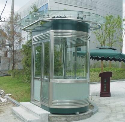崗亭 - 玻璃雙橢圓崗亭