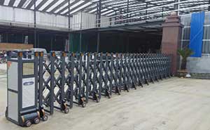 南康文建永德利建材有限公司伸縮門(mén)案例