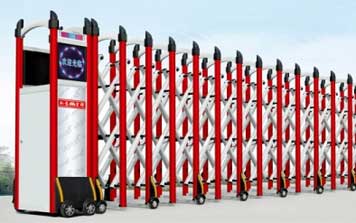 鋁合金伸縮門 - JXD-2072-祥瑞2號(hào)伸縮門